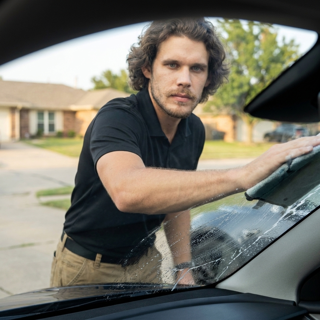 Joe, co-owner of Eleavar Detailing
